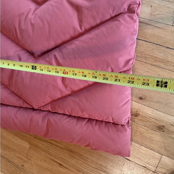 Wilfred Long down Puffer Coat burnt orange burnt red - Picture 14 of 16